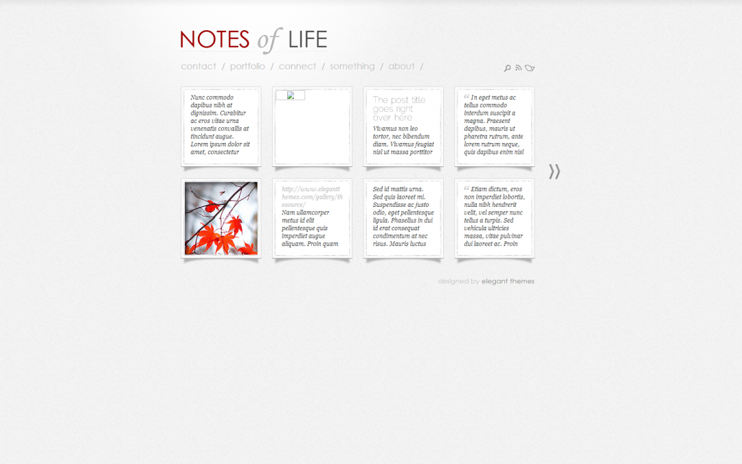 Notes of Life